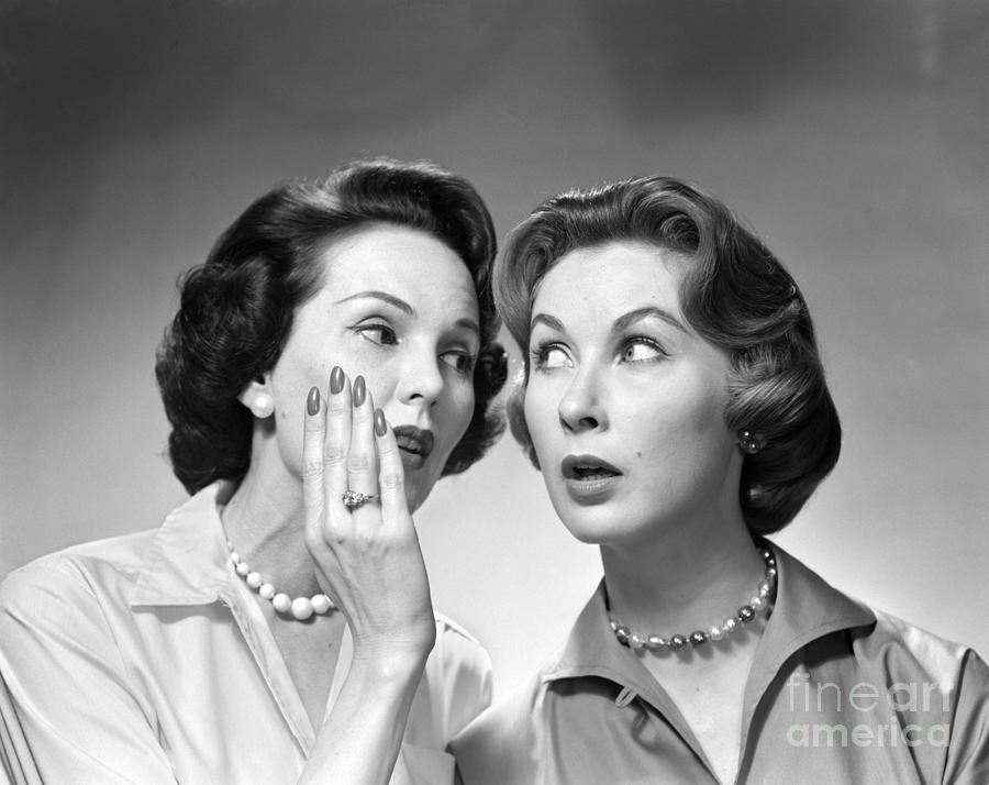 Funny Picture About Two Old Women Gossiping Psst Here s the Real Dirt on Gossip The Smoke Signal