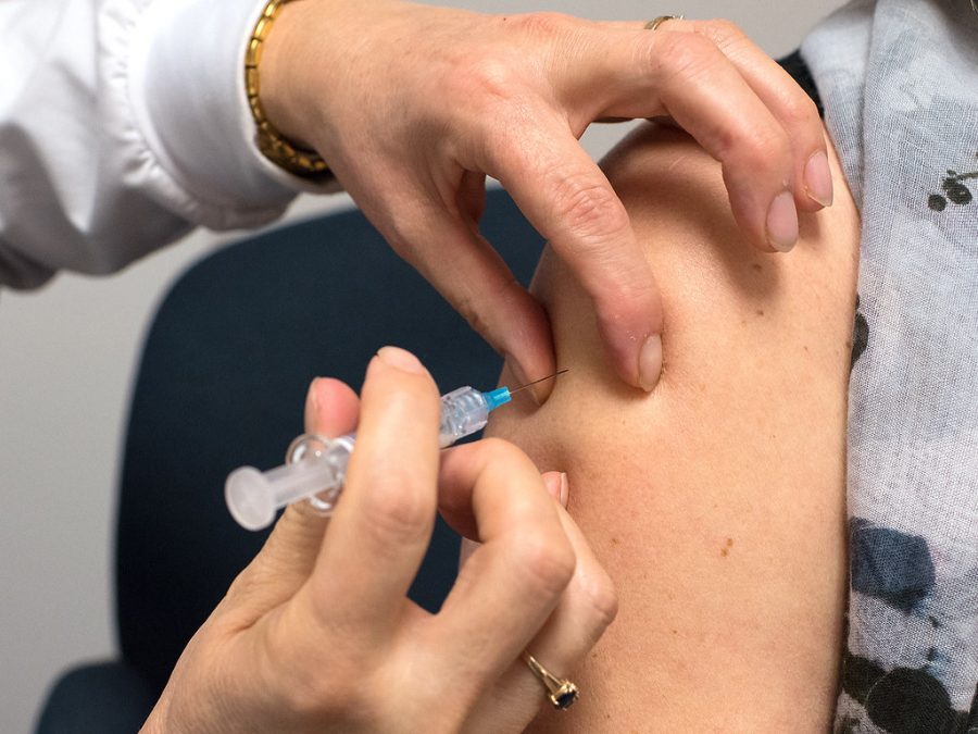 Administering Flu Vaccine