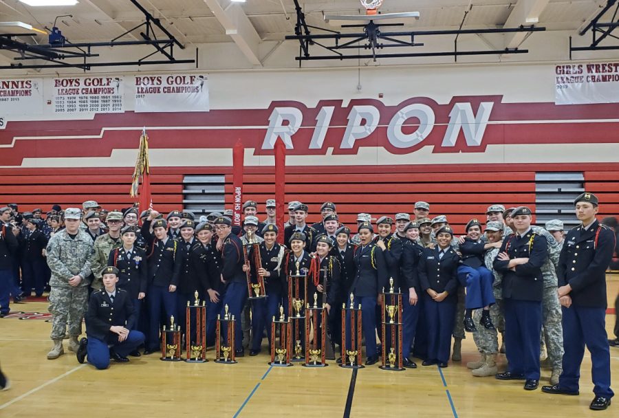 Ripons+JROTC+Drill+Competition