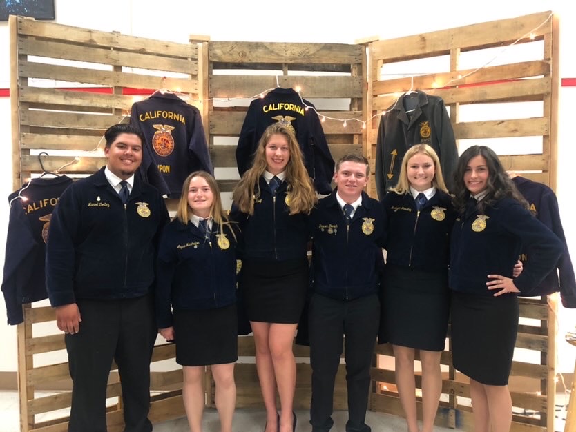 Chapter Officers - photo credited to Ripon FFA