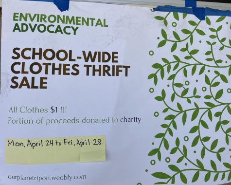 Environmental Advocacy Club Clothing Drive
