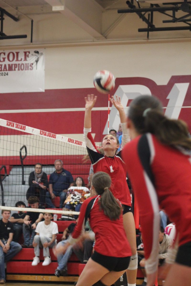 Lady Indians Block Sierra High