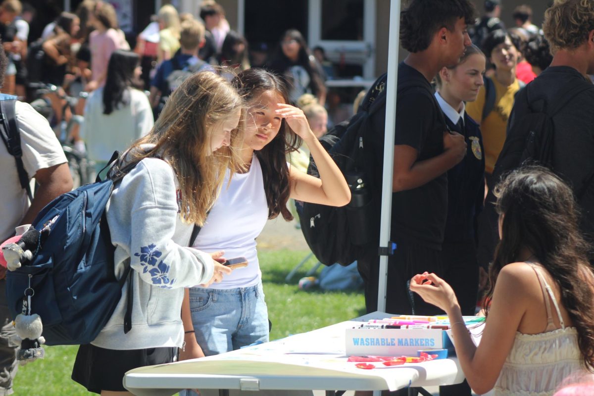 RHS Art Club at Club Rush